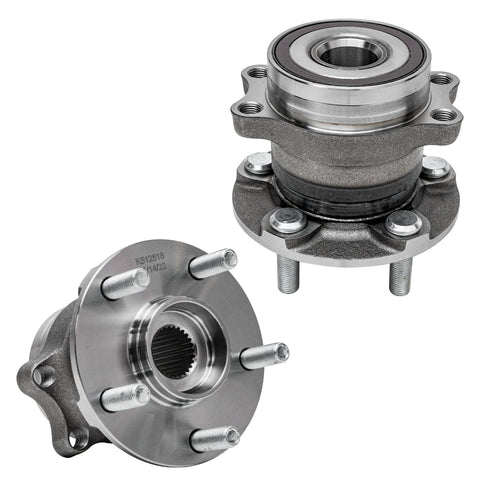 Beefy Rear Wheel Bearing Hub Assembly Five Lug For Subaru Forester 2014 To 2018 Impreza 2012 To 2021 Crosstrek 2016 To 2021 XV Crosstrek
