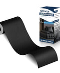 Self Adhesive Leather Repair Patch Tape For Car Seats And Furniture, 3x60 Inch Black Roll for tears and scratches with box packaging