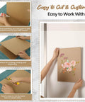 Hands gluing and cutting Smooth Unfinished Mdf Craft Boards 24 Pack 12 By 12 Inches 1/8 Inch Thick for crafting and custom projects.