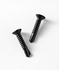 Heavy Duty Flat Head Sheet Metal Screws, Phillips Drive Self Tapping Wood Screws, 410 Stainless Steel Black Oxide Finish, built like a tank