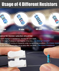 Usage of resistors for Plug And Play Muzzler Harness Disable Kit For Honda Odyssey Ridgeline Pilot Accord and Acura 3.5L V6 Engines
