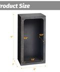 Front view of graphite ingot mold with rounded rectangular cavity; 1kg capacity, part of a 4-piece set.