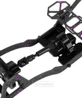 Front Mounted Transmission LCG Carbon Fiber Chassis Kit For 1/10 RC Crawlers SCX10 SCX10 II Capra 1.9 UTB And Other DIY Builds Beefed Up