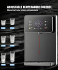 Wall Mounted Instant Hot Water Dispenser With 2200W Power And 13 Temperature Settings Plus 6 Water Volume Levels, Child Lock Safety