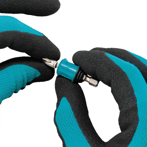 Impact XPS Mag Boost Magnetic Bit Holder For Power Bits With Up To 10x Magnetic Strength held between gloved hands