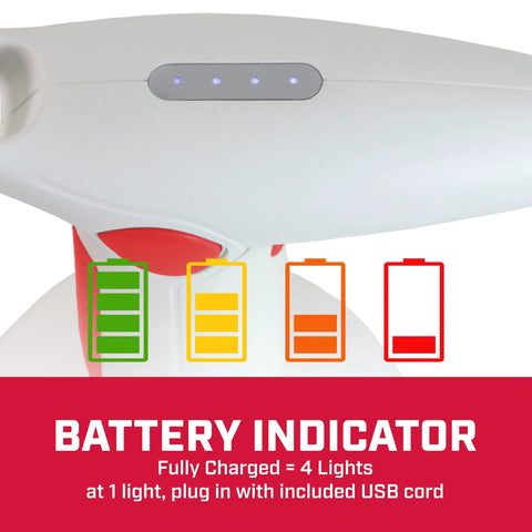 USB C Battery Powered Plant Sprayer 1 Liter Portable Electric Mister with LED charge indicator showing battery status.