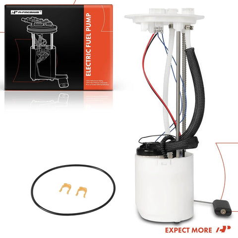 Drop In Electric Fuel Pump Module With Sending Unit For Toyota Tundra 2005 2006 V6 4.0L And 2005 2007 Sequoia V8 4.7L Replacement 77020 0C061 No Hassle Install Reliable Fuel Delivery Plug And Play Kit next to packaging and accessories