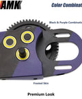 Overdrive Thirty Percent Metal Differential Gearbox With POM Skid Plate For One Tenth Scale LCG Transmission, purple detail