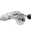 Spring Loaded Oil Spigot Dispenser For Air Operated Pumps Non Drip CNC Machined With Wall Mount Three Quarters Inch Mpt Threads
