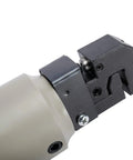 Close-up of 2 In 1 Hole Punch And Flange Tool for auto body repair and sheet metal flanging, showing metal punch mechanism.