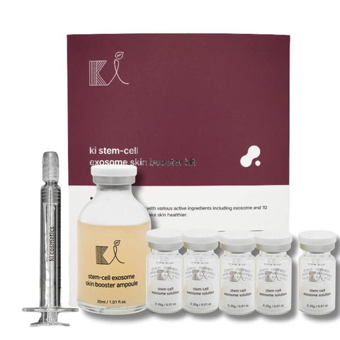 Stem Cell Exosome Skin Booster Kit With Exosome PDRN Peptide And Collagen For Next Level Rejuvenation, 30ml ampoules set