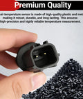 Top Shelf Intake Air Temperature Sensor Iat, high-quality plastic and metal, hand-held for Chrysler Dodge Jeep compatibility.