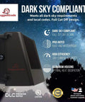 Beast Mode 80W LED Wall Pack With 10,400 Lumens 5000K Daylight Full Cutoff Outdoor Lighting For Security And Parking Areas