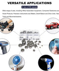 60 Piece Six Size Deep Groove Ball Bearing Kit With 625ZZ 624ZZ 623ZZ 693ZZ 683ZZ 682ZZ Double Shielded For Skateboards And Electronics