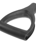 Black plastic Garden Spade Handle Replacement For Shovel, Lightweight Portable And Durable Upgrade With Easy Grip for various tasks.