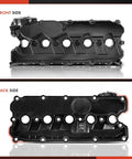 Engine Valve Cover With Gasket And Bolts For VW 2.5L L5 Engines Beetle 2006-2018 Golf 2010-2014 Jetta 2005-2014 Passat 2012-2014 Rabbit 2006-2009 Replacement Direct Fit Premium front and back view