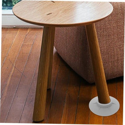 Table leg with 4 Pack Non Slip Washer Feet Pads With High Friction For Noise Reduction And Vibration Control Skid Mats