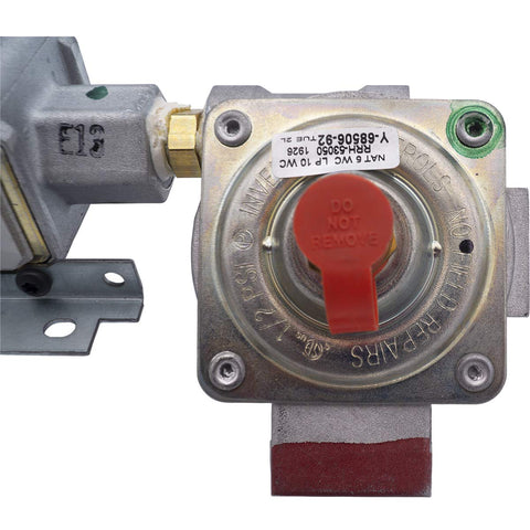 Close-up of Gas Range Safety Valve And Pressure Regulator Replacement For Model Specific DG94-00449A 2754537 top view