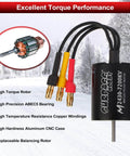 2430 7200KV Brushless Motor And 35A ESC Combo Waterproof Sensorless Power Pack For 1/16 And 1/14 RC Cars And Trucks with wiring