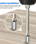 Heavy Duty Iron Shelf Support Pegs 120 Piece Set for Cabinets and Bookcases easy install self tapping pins on wood surface