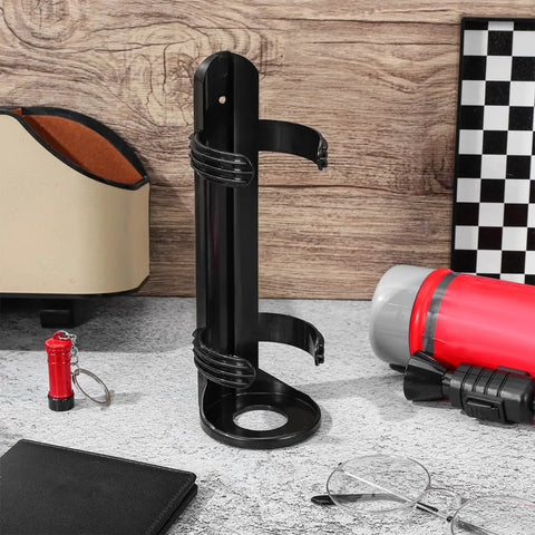 Rock Solid Wall Mount Fire Extinguisher Bracket For Car And Boat Secure Durable Steel Holder Stays Put With No Sweat Install Compact Safe Storage Rack For Emergency Prepped Adventures