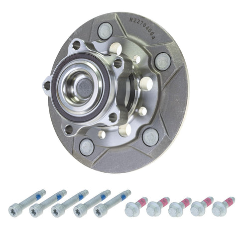 Front Wheel Bearing And Hub Assembly For Ford Transit 2013 And 2015 To 2020 Transit-150 250 350 350 HD RWD Drop-In Replacement