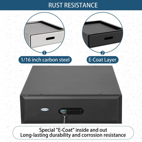 Rust-resistant Modular Overland Rugged Drawer Toolbox For Jeep Wrangler JK JL Unlimited 4 Door And Ford Bronco 4 Door