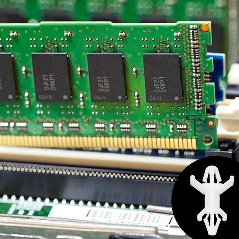 120 Pieces Rugged Pcb Standoffs With Reverse Locking Design Double Hex Head Circuit Board Spacers Non Conductive Nylon Hardware For Maker Projects That Truly Hold Their Ground, showing PCB with spacers.