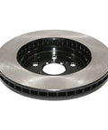 Electrophoretic Front Vented Brake Rotor With Superior Corrosion Resistance And Salt Spray Protection, side view.