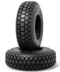 4.10/3.50-6 Tires With Heavy Duty Inner Tubes For 4 Wheelers ATVs Go Karts Lawn Mowers Snow Blowers Tractors Hand Trucks Trolleys Mini Bikes And More 2 Pack Ideal Replacement For Wheelbarrows showing tread pattern