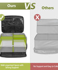Comparison: Heavy Duty Golf Trunk Organizer with Ventilated Shoe Compartment for Two Pairs of Shoes vs other brand.