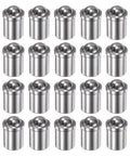 Top Shelf 20 Piece 304 Stainless Steel Ball Spring Plungers Heavy Duty Cabinet Latch precision positioning pins in a grid layout.