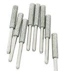 8 Piece Diamond Chainsaw Sharpener Bits Three Sixteenth Inch Grinding Bits For Chainsaw Chains Stone Burr File Sharpening Kit With High Hardness And Even Diamond Particles For Quick Easy Pro Level Maintenance