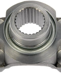 Heavy Duty Front Driveshaft Pinion Yoke Assembly Drop Right Into Dana 30 Front Axles For Street Ready Flex Fits Fords Chevys Jeeps Dodges American Motors And Plymouth No Hassle Install Ride Smoother Starting 57 Up, close-up view of pinion yoke.