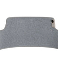 Under Desk Rollable Foot Warmer Pad With Remote, gray felt, compact size for legs and ankles, ideal for home and office heat.