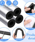 4 Pack Self Adhesive Pipe Wrap Foam Tubes For Winterizing And Irrigation Systems Like Sprinklers Spigots And Water Heaters 1.3 Feet Each Total 5.2 Feet Cut To Fit 1 Inch Pipes Easy No Fuss Install product details