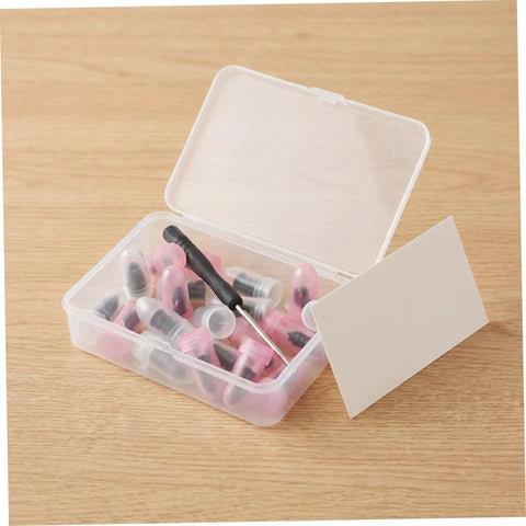 Spiral Screw In Tire Repair Nails For Roadside Emergency Quick Fix Auto Atv Scooter And Tractor Tires in clear box with tool.