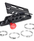 Rugged Aluminum Fire Extinguisher Mount Bracket Kit With Quick Release for Jeep Wrangler TJ JK JL JKU Polaris RZR UTV Boat