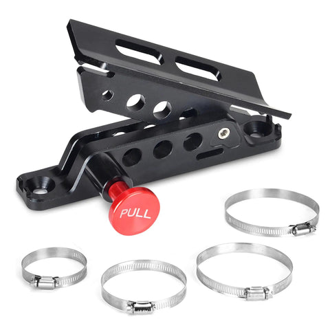 Rugged Aluminum Fire Extinguisher Mount Bracket Kit With Quick Release for Jeep Wrangler TJ JK JL JKU Polaris RZR UTV Boat
