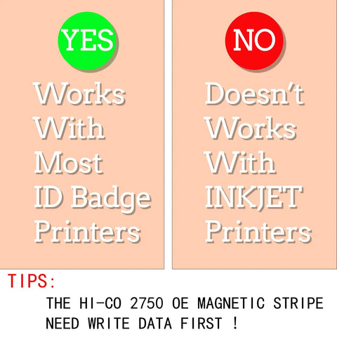 Kickass Straight Up CR80 Standard ID Badge Cards With Legit HiCo Magnetic Stripe 30 Mil Thick Blank PVC Credit Card Size Photo Printable For Smart Readers And Writers Super Smooth No Fuss 10 Pack