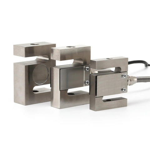 Beefy S Type Load Cell For Tension And Compression With 3m Cable Scale Sensor 5kg To 5t Range IP65 IP66 Waterproof High Precision 2.0 mV per V 0.2 percent Accuracy Industrial Grade Force Weight Sensor For Scales stainless steel