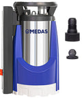 Automatic 1HP Submersible Sump Pump With Built In Float, 3600 GPH, Auto On Off, Portable Drain Pump for wet areas shown