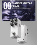 Dope Jet Flanger Pedal For Electric Guitar With Analog True Bypass, Classic Jet And Chorus Modulation, Liquid Tone Texture