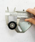 Beefed Up Elevator Door Roller With W Bracket KM603150G02 KM603150G04 Replacement Parts Set For Lift Doors Smooth Glide Skate Wheels Durable Spare Components For Safe Quiet Operation, caliper measured