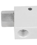 Close-up of Heavy Duty Aluminum Alloy Vacuum Generator, showcasing its durable casing and connection ports.