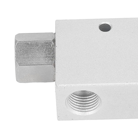Close-up of Heavy Duty Aluminum Alloy Vacuum Generator, showcasing its durable casing and connection ports.