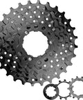 7 Speed Bike Cassette 11-28T Sprocket For Mountain And Folding Bikes Beefed Up Steel Build Lightweight 0.88 Lb Black Finish