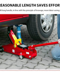 2 Ton Horizontal Hydraulic Jack Handle With Grippy Anti Slip Grip Heavy Duty Steel Floor Jack Lever Replacement lifting a car