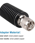 Beefy 10W PL259 UHF Male RF Dummy Load 50 Ohm For RF Testing From DC To 520 MHz Nickel Plated Copper Outer Shell With Silver Plated Copper Core VSWR Up To 1.2 Wide Temp Range Minus 55 To 125 C, showcasing nickel and silver plated copper materials