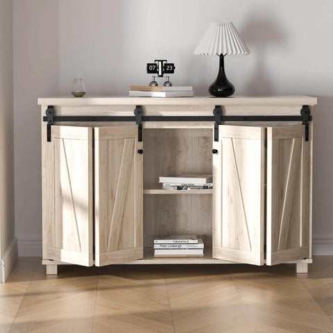 Mini Bifold Barn Door Hardware Kit 72 Inch Sliding Track For Four Doors In Frosted Black Carbon Steel in cabinet